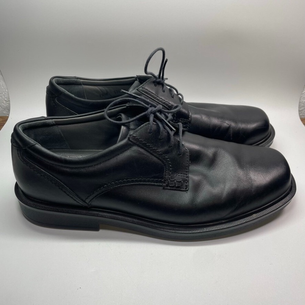 265$ SAS Ambassador Shoes Lace Up Oxford Men's Black Leather Comfort   Sz 12.5 M